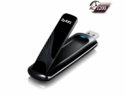 Zyxel NWD6605 Dual-Band Wifi AC1200 USB Adapter, 300Mb/2.4GHz+867Mb/5GHz), WPS