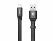 Kabel USB Baseus USB-A - Lightning 0.23 m Czarny (6953156259492)
