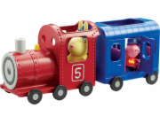 Tm Toys Peppa Train s kočárem + figurky (06152)
