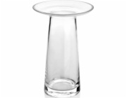 Art-Pol Serenitová váza s průhledným límcem H20X13.5