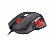 C-TECH myš AKANTHA, herní, červené podsvícení, 2400 DPI, USB
