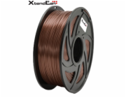 XtendLAN PLA filament 1,75mm lesklý měděné barvy 1kg