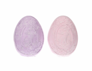 Vajíčko se zajíčkem 12x8,5 cm mix barev