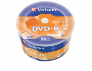 DVD-R 16x 4,7GB 50P SP Matt Silver Wrap 43788