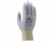 UVEX Rukavice Unipur carbon vel. 10 /citlivé antist. pro přesné práce s elektron. součástkami/dlaň a prsty pokryt