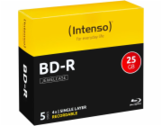 INTENSO Blu-ray BD-R Slim Case 25GB 5ks