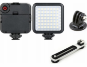 Ulanzi Flash 49 LED osvětlení pro fotoaparát / fotoaparát + kolejnice