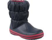 Dětské zimní boty Crocs Winter Puff Boot, tmavě modrá, vel. 33/34 (14613-485)
