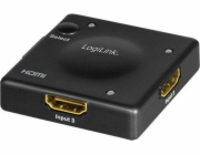 Přepínač LogiLink Přepínač LogiLink HDMI 3x1 port, 1080p/60Hz, Mini, HDCP, CEC