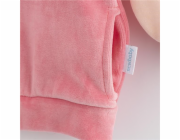 Kojenecká semišková mikina New Baby Suede clothes růžova Vel.62 (3-6m)