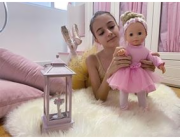 Lele - vaikas Bambolina Molly Ballerina Doll, 40 cm