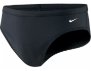 Nike Dětské plavky Poly Solid Brief černá velikost S (NESS9739-001)