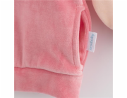 Kojenecká semišková mikina New Baby Suede clothes růžova Vel.92 (18-24m)