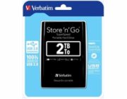 VERBATIM HDD 2.5" 2TB Store  n  Go USB 3.0, Black