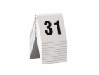 Rozlišovací tabulka Securit TABLE SIGNS čísla 31-40, 10ks