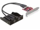 DeLOCK USB 3.0 Front Panel 2-Port inkl. PCI Express Card,...