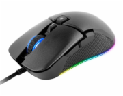 C-TECH herní myš Dawn (GM-24L), casual gaming, 6400 DPI, RGB podsvícení, USB