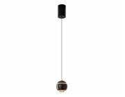 IMMAX NEO DORMINE SMART stahovací bodové svítidlo, perlově černé, Zigbee 3.0, TUYA