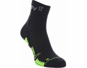 Inov-8 Inov-8 TrailFly Sock Střední ponožky. Černá a zelená. Dvojbalení. 44–47