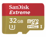 SanDisk Extreme microSDHC 32GB UHS-I SDSQXNE-032G-GN6AA
