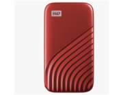 SanDisk WD My Passport SSD externí 1TB , USB-C 3.2 ,1050/1000MB/s R/W PC & Mac ,Red