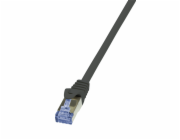 LOGILINK CQ4083S LOGILINK - Cat.6A Patch cable made from Cat.7 raw cable, black, 7,5m