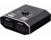 Gembird DSW-HDMI-21 Bidirectional HDMI 4K switch  2 ports  black