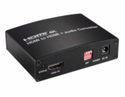 PREMIUMCORD HDMI 4K Audio extraktor s oddělením audia na stereo jack, SPDIF Toslink, RCA
