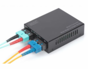 DIGITUS Professional Gigabit Multimode/Singlemode Media Converter SC/SC