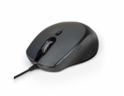 PORT optická myš SILENT, USB-A/USB-C, 3600 DPI, černá