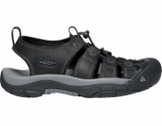 Pánské sandály Keen Newport Black/Steel Grey Velikost 45 (1022247)