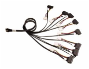 Broadcom LSI internal U.3 cable 1.0 m SlimLine x8 (SFF-8654) to 8x U.3 (SFF-8639)