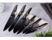 BERLINGERHAUS Sada nožů s nepřilnavým povrchem 6 ks Carbon Pro Edition BH-2596