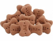 Lolo Pets Classic Cookies - Čokoládové kosti S - 3 kg