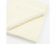 Bambusová pletená deka New Baby se vzorem 100x80 cm cream