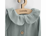 Kojenecký kabátek na knoflíky New Baby Luxury clothing Laura šedý Vel.68 (4-6m)