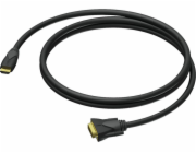 Kabel Procab HDMI - DVI-D 1,5 m černý (CLV160/1,5)