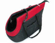 Hobbydog R3 taška černá s červeným šátkem (nubuk)