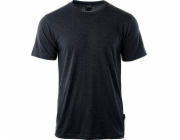 Dámské tričko Hi-Tec LADY PLAIN Dark Grey Melange, velikost XL