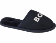 Pantofle Boss BOSS Logo J29312-849 Námořnická modrá 36