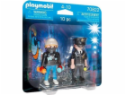 Playmobil Figures Duo Pack 70822 Policista a graffiti umělec