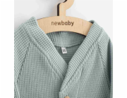 Kojenecký kabátek na knoflíky New Baby Luxury clothing Oliver šedý Vel.92 (18-24m)