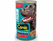 Mokré krmivo pro psy Canis, hovězí maso, 1,25 kg
