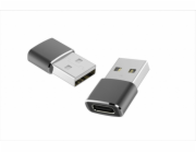 USB Art ADAPTER USB 2.0 samec / USB-C samice (OTG) ART originální adaptér