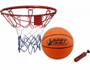 Nejlepší sportovní basketbalový koš 45 cm s míčem a pumpou