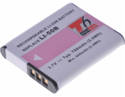 Baterie T6 Power Li-50B, D-Li92, DB-100, VW-VBX090, NP-150, LB-050, LB-052, GB-50A, 700mAh, 2,6Wh