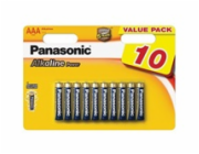 PANASONIC Alkalické baterie Alkaline Power LR03APB/10BW AAA 1,5V (Blistr 10ks)