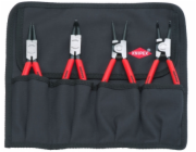 KNIPEX 001956 Taška svinovací s kleštěmi na poj. kroužky, 4dílná