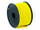 GEMBIRD Tisková struna (filament), ABS, 1,75mm, 1kg, žlutá