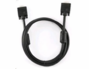 GEMBIRD Kabel VGA propojovací 20m, černý (HD15M/M, dvojité stínění, feritová jádra)